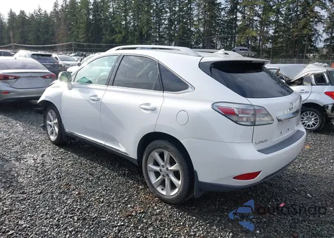 2010 Lexus Rx 350 from USA, damaged, VIN 2T2BK1BA7AC050802